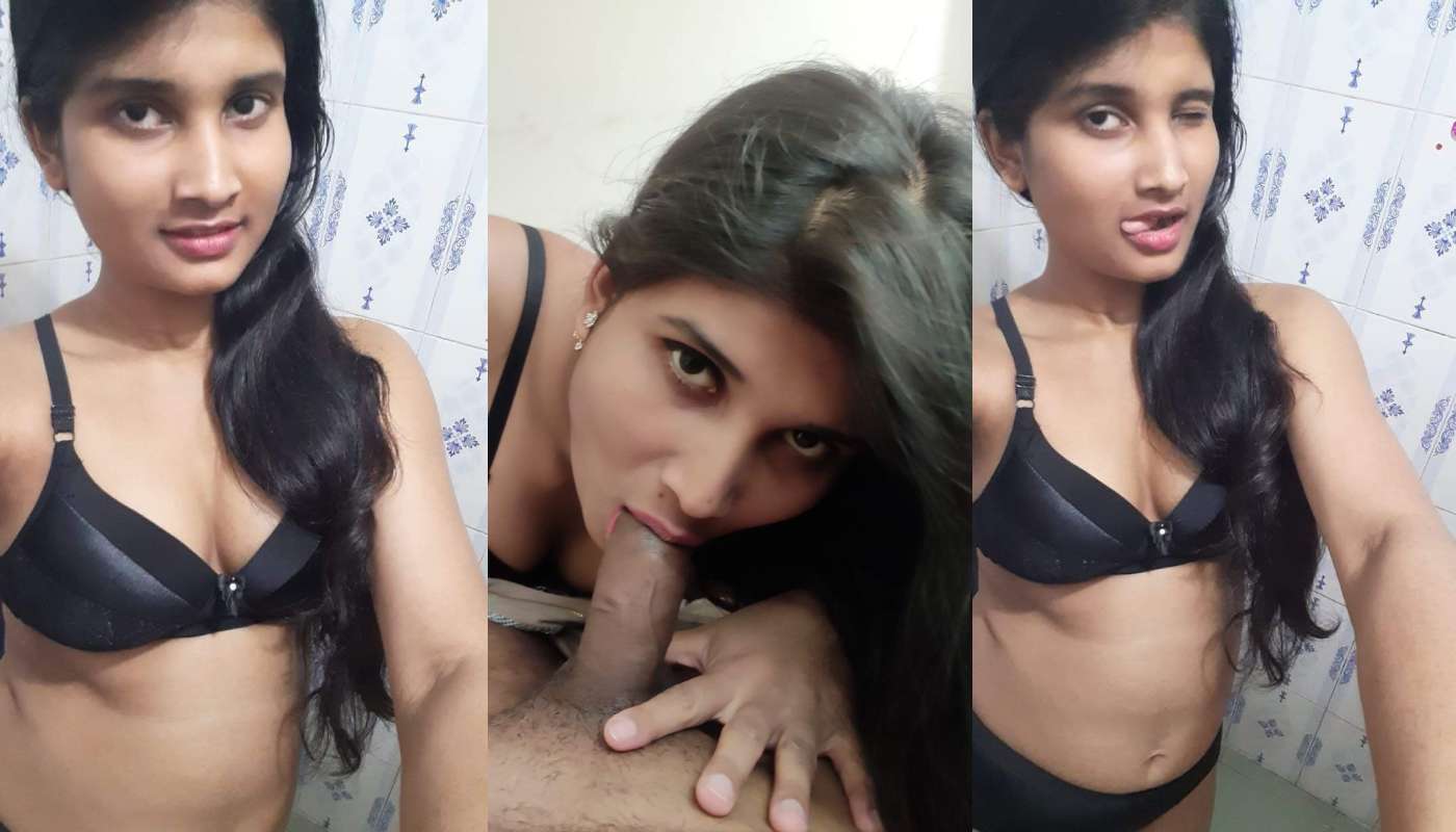 Cute Boobs Girlfriend Sexy Nude Clips and Blowjob Giving To BF Dick