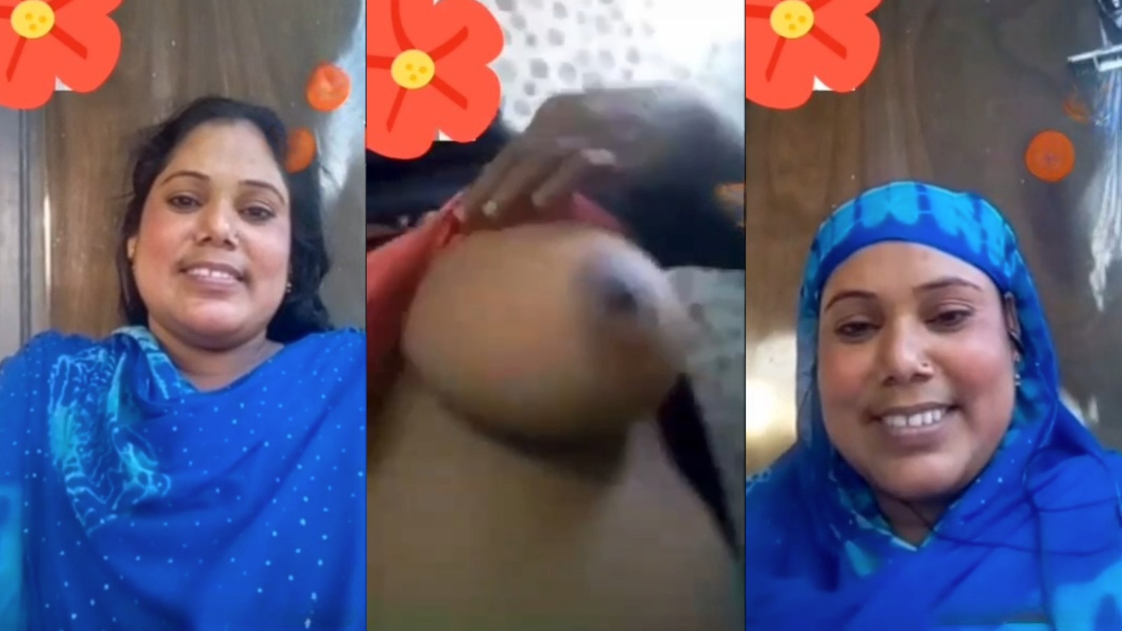 Bhabi Showing Her Bigboobs