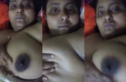 Gujrati Teacher aunty Making Huge Boobs MMS Video For Lover Student