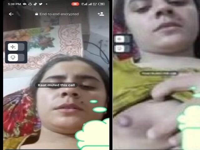 Desi GF Boob Show To Lover On Viral Video Cal
