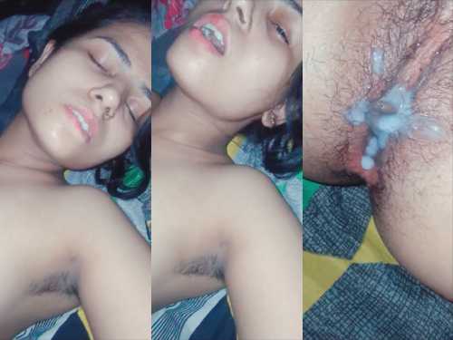 Kannada slim girl enjoying big cock fucking