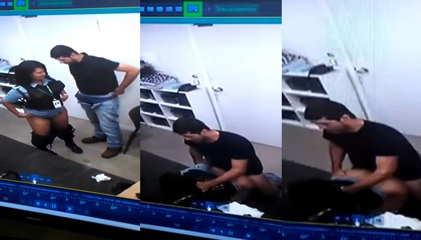 Desi Big Gaand Police officer Doggy Style Fucking CCTV Video