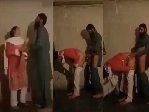 Pakistani guy doggy fucking young sali