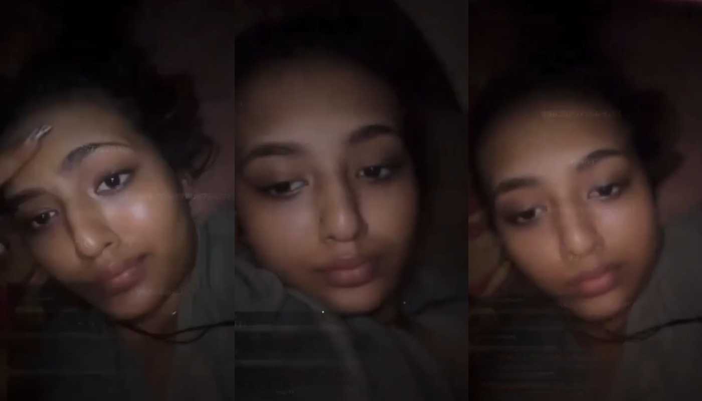 Model Divya Mandal Boobs Show on Group Live