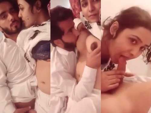 Pakistani white dress couple latest sex video