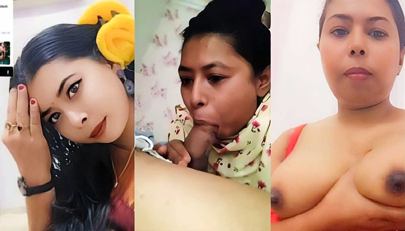 Horny Desi Bhabhi Giving Blowjob To Her FB Friend and Nude Clips