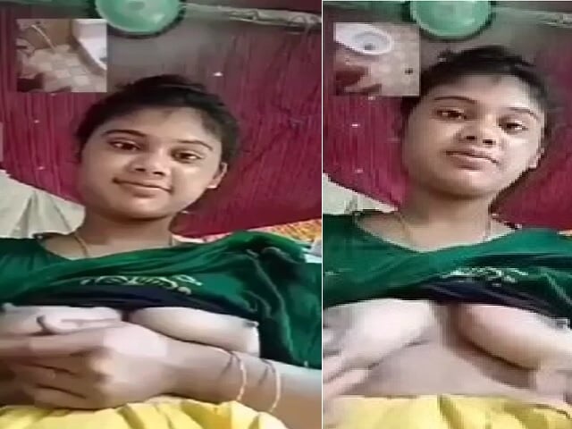 Cute Girl Boobs Show On Viral Video Call To Lover Viral MMS
