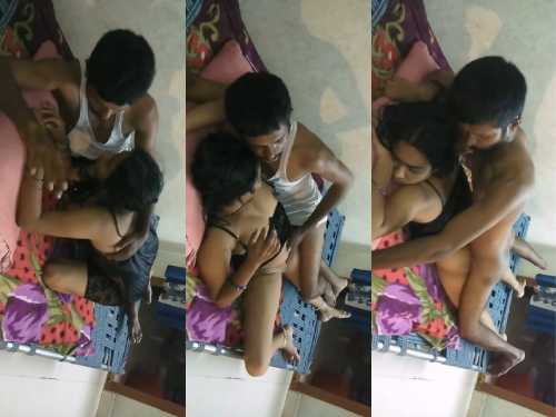 Telugu Sexy Wife Fucking in Sexy Black Night Suit Desi Telugu Village Sex