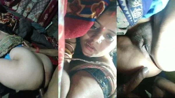 Gaon ki badi gaand wali bhabhi ghodi banke chudi