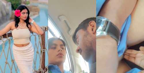 Desi Beautiful Rich Collage lover Put His Magic Finger In His GF Pussy In Car