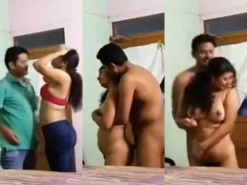 Office Boss Lover Her Cute Staff and licked her pussy, fuck her big round ass 2