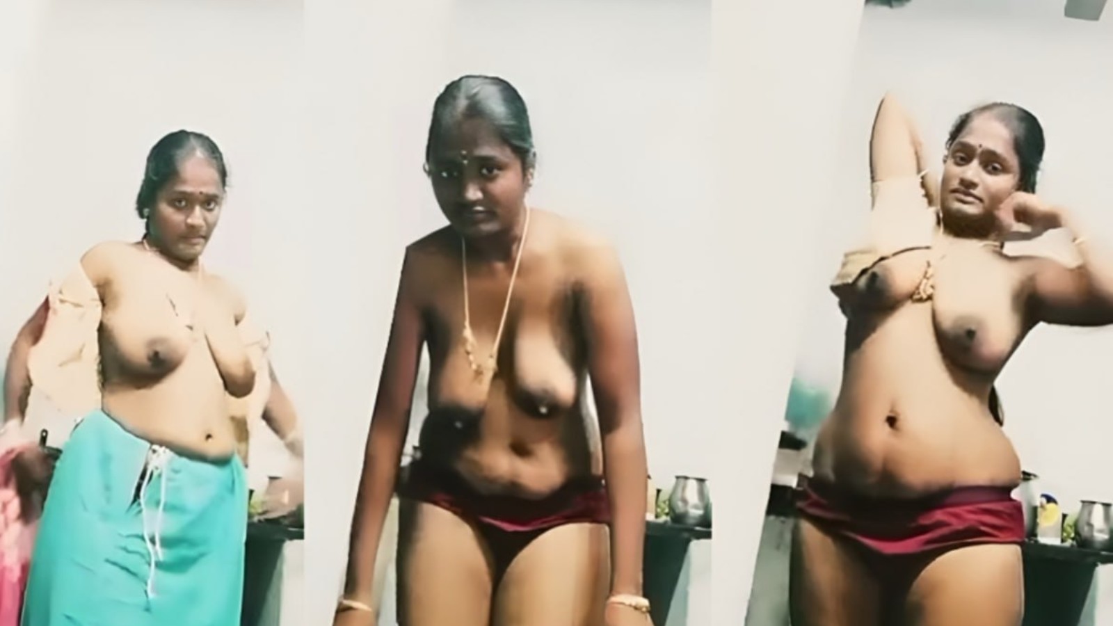 Tamil Hotwife Dress Changing Video