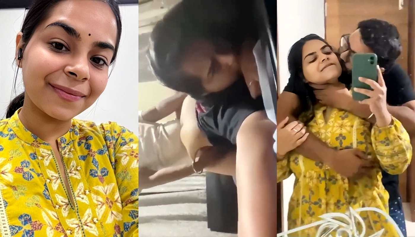 BigAss Sexy Indian Horny girlfriend Fucked By Boyfriend From Behind Desi Doggy Style Sex