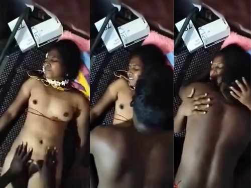 Tamil couple homemade sex video