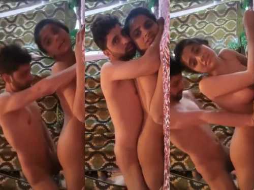 Slim Lover Full Nude Sex when no one at home