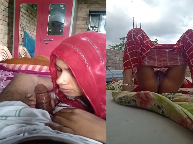 Desi Bhabhi Sex In Terrace After Deep Blowjob