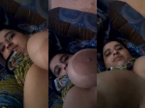 Pakistani Village Bhabhi Big Boobs And Chubby Pussy Recorded By Lover