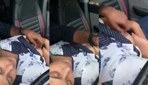 Horny Collage Boy Pressing Senseless girl Boobs On Car Latest Desi Sex Video