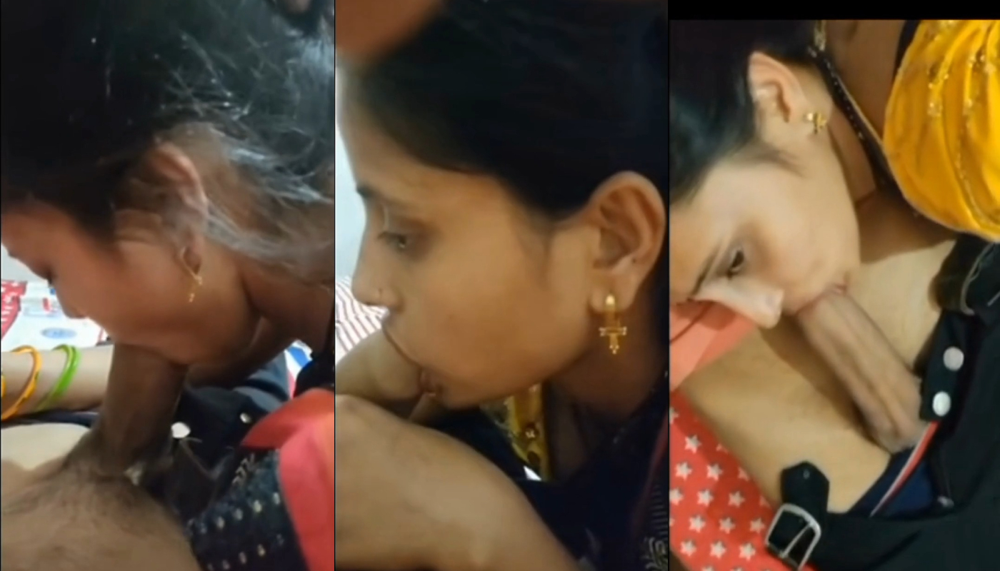 Horny Devar ji Put Her Big Dick into Bhabhi's Mouth and Slapping Her Bum