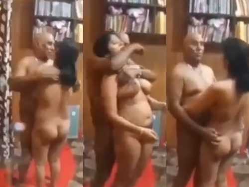 Tharki Old Man Swamiji Having Sex Fun With His Lady Devotee Hidden Cam Footage