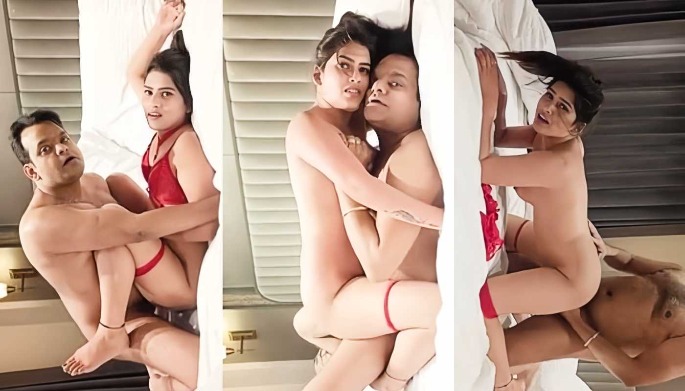 Sey Cute Bhabhi Hottest Hotel Room sex in Red Bra With office colleague Desi Sex Video