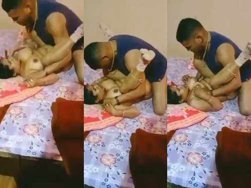 Tamil husband's friend fuck his wife in front of him