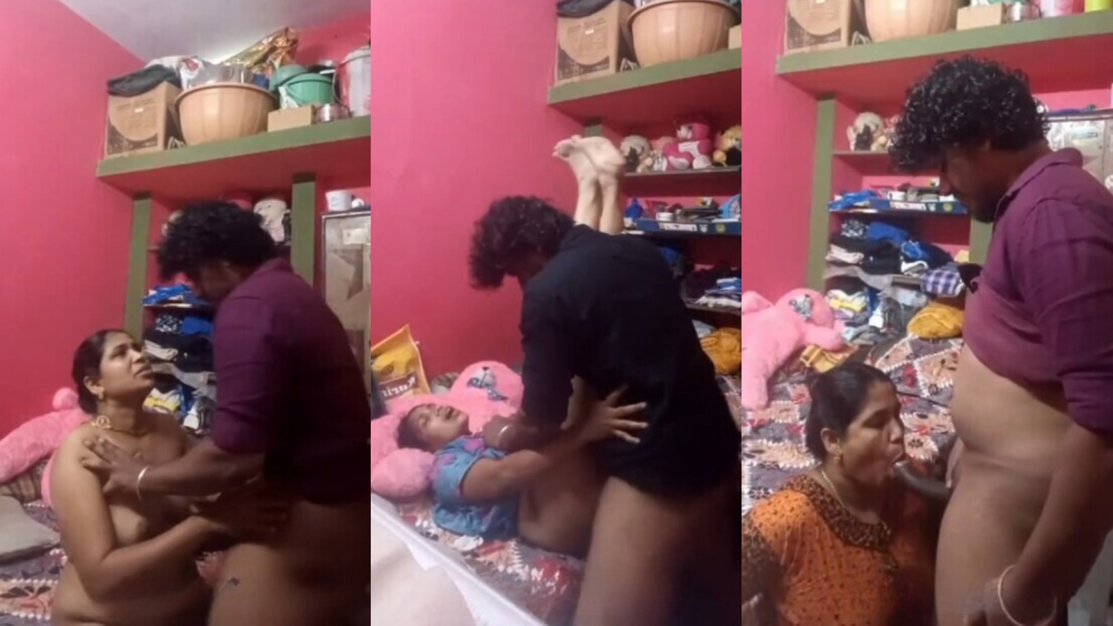 Tamil Wife Blowjob Boobsjob Pussy Licking and Fucking