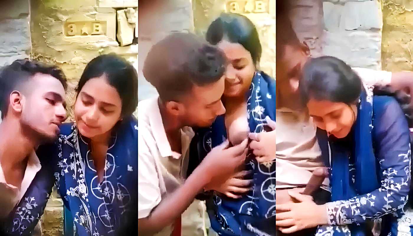 Cute Village Girlfriend Giving Her Boobs To Lover For Suck First Time and Bj Outdoor sex