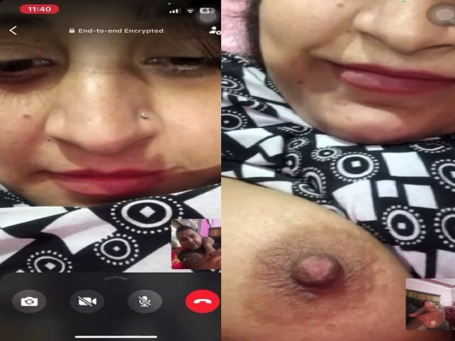 WhatsApp Video Call Sex Of Hot MILF Naked Show