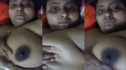 Gujrati Teacher aunty Making Huge Boobs MMS Video For Lover Student