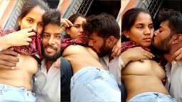 Kannada lovers enjoy outdoor sex on camera