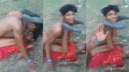 Gujrati Horny Neighbour Boy Fuck His Old Grandmother in Ground With Audio